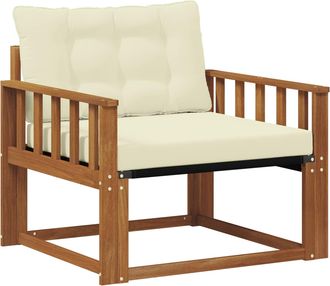 vidaXL Conjunto De Sof&aacute;s De Exterior Natural Vidaxl