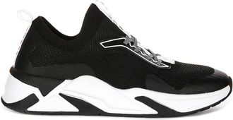 Guess Sneakers, female, Black, 4 UK, Black Mesh Trainers for Women