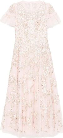 Needle & Thread Abito da sera Lunaria - Rosa