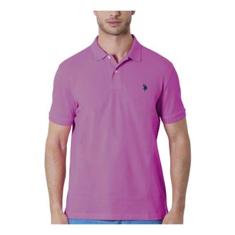 U.S.Polo Association Hombre, Camisetas, Rosa, Talla: 2XL