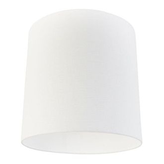 QAZQA Fabric Lampshade White Cylinder 40/40/40