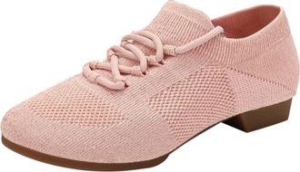 Generic Wedge Shoes for Women Knit Slip on Mesh Sneaker Comfortable Soft Trainers Lightweight Walking Shoes Dance Shoe for Women Suitable for Many Dance Style