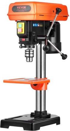 OEM Taladro De Banco De 203,2 Mm, Motor De Inducci&oacute;n De 750 W, Velocidad Ajustable De 500/890/1400/1900/2500 Rpm, Mesa De Trabajo Inclinable De 0 A 45&deg;, L