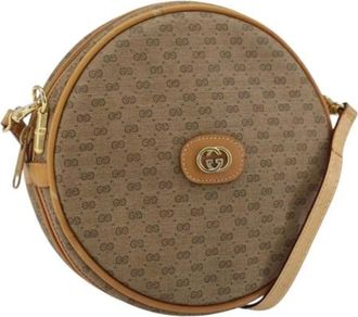 Gucci Pre-owned Cross Body Bags, female, Beige, Size: ONE SIZE Pre-owned Vintage Cross Body Bag
