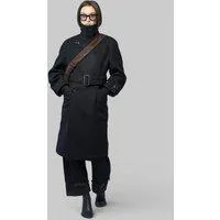 Christophe Lemaire Shaped Wrap Coat