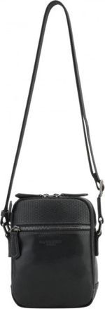 Pourchet Raphael Crossbody Bag - Heren - Schoudertassen - Zwart - ONE Size - Leer - Tassen