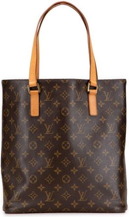 Louis Vuitton Monogram Brown Pvc Leather Shoulder Bag Tote Bag (Pre-Owned)