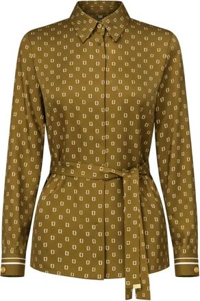 Max Mara Msttenuta Shirt - Dames - Overhemden - Groen - S - Overhemden