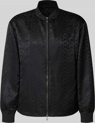 A|X Armani Exchange Blouson mit Zweiwege-Rei&szlig;verschluss in Marine, Gr&ouml;&szlig;e XXL