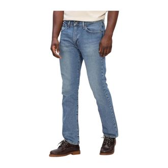 Levi's Heren, Jeans, Blauw, Maat: W34 L34 Katoen