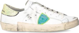 Philippe Model Sneakers Prsx Tennis - Dames - Sneakers - Wit - 35 EU - Katoen - Schoenen