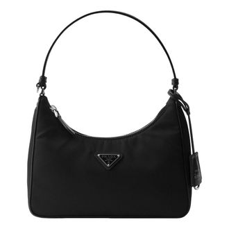 Prada (WMNS) PRADA SS26 Prada Re-Edition 2005 Re-Nylon and Saffiano Mini Bag Black 1N204X-R064-F0002