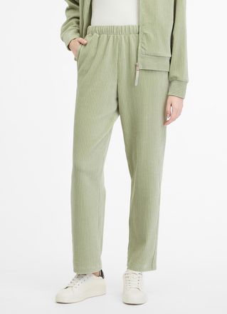 Ragwear Cordhose RAGWEAR KORFY, Damen, Gr. XXL (44), N-Gr, gr&uuml;n (dusty gr&uuml;n), Cord, Obermaterial: 76% Baumwolle, 20% Polyester, 4% Elasthan, unifarben, regula