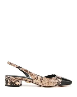 Veronica Beard Womens Cecile Slingback Pumps In Latte/black