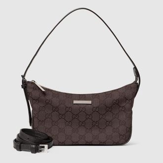 Gucci Lady Lunetta Small Shoulder Bag, Beige, GG Canvas