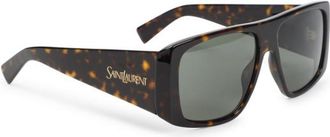 Saint Laurent Dark Brown Square Sunglasses