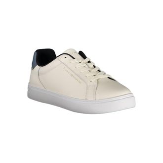 Tommy Hilfiger Leather Sneaker - Beige