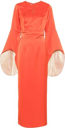 Baruni Abito lungo Alchemilla - Arancione