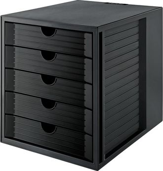 Han Han Systembox Karma Caja De Cajones Negra 34 Cm