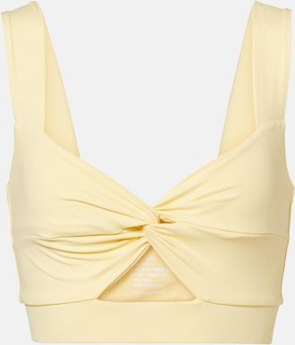 Norba Shell cutout sports bra