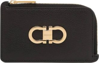 Ferragamo Gancini Credit Card Holder With Coin Purse
