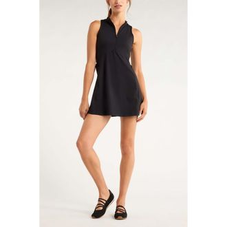 Zella Recreation Minidress & Shorts Set in Black at Nordstrom, Size Xx-Large
