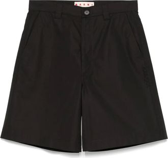 Marni Shorts in cotone - Nero