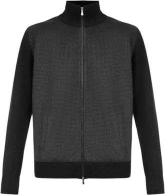 Gran Sasso Hoodies & sweatvesten, Heren, Zwart, 3Xl, Zip-throughs