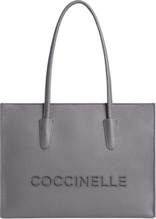 Coccinelle Nory Tote Bag - Dames - Shoppers - Blauw - ONE Size - Katoen - Tassen