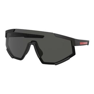 Prada Sunglasses, male, Black, Size: 39 MM Linea Rossa Sunglasses