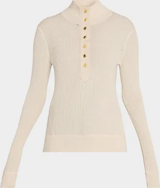Rag & Bone Lucy Ribbed Henley
