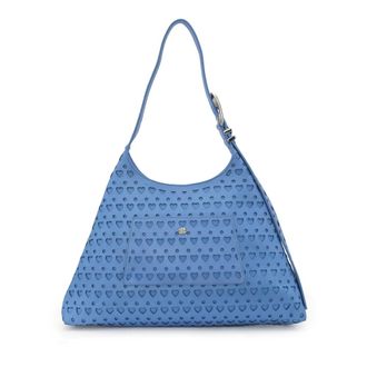 Fab By Fabienne Chapot Fabienne Chapot - Jozia Lasercut Tas - Dames - Tassen - Blauw - Maat: ONE Size Leer