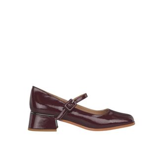 Alma En Pena Schoen met lage hak en bandje - Dames - Pumps - Rood - 39 EU - Schoenen
