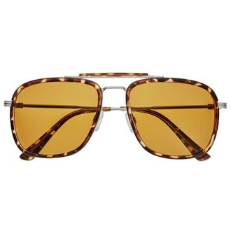Breed Mens Tortoise Pilot Sunglasses BSG068C3