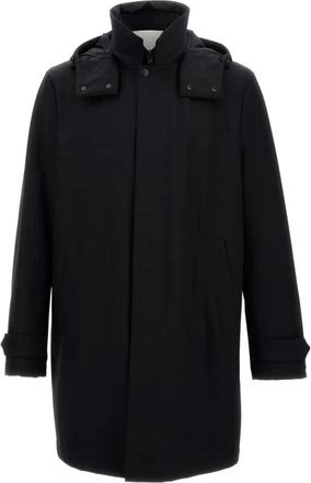 Fay Morning Travel Coat - Heren - Parka Jassen - Zwart - XL - Polyester - Jassen