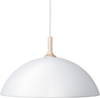 Belid Bowl Dome Plaf&oacute;n Colgante Plano Blanco 1x E27