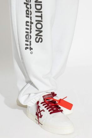 Off-white Vulc Low Sports Shoes, Mens, White