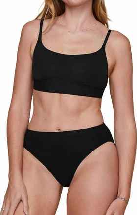 Harper Wilde Bliss Scoop Bralette In Black