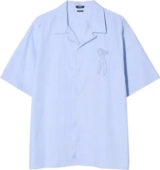 Denham the Jeanmaker Heren, Overhemden, Blauw, Maat: XL