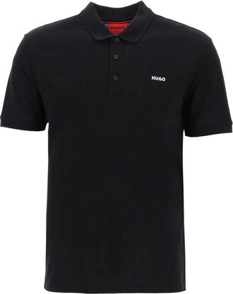 HUGO BOSS Polo Shirts, male, Black, L, Classic Cotton Piqu&eacute; Polo Shirt