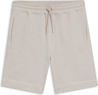 Boss Orange by Hugo Boss Mens Sewalk Shorts in Light Grey Cotton - Size X-Large