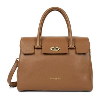 Lancaster Handbags, female, Brown, Size: ONE SIZE Milano Cosmos Flap Handbag Camel
