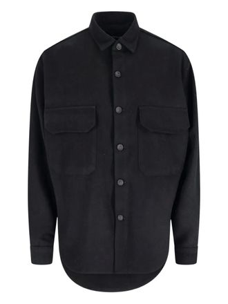 White Sand button-up shirt - Black