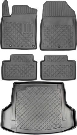 OEM Hyundai I30 Iii Kombi Desde 07.2017 Set - Alfombrillas Para Coche + Alfombrilla Para Maletero
