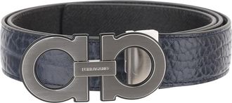 Ferragamo Hombre, Accesorios, Azul, Talla: 105 CM