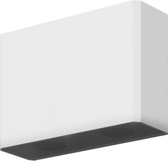 Maytoni Maytoni Show Aplique de pared exterior Up Down blanco 3000K 200lm IP54