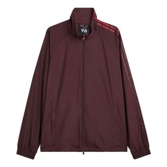 adidas x Y-3 Gradient 3 Stripes Nylon Track Jacket Asia Sizing Night Red KT9765