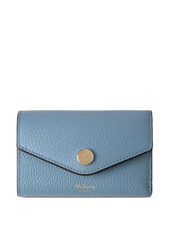 Mulberry folded leather wallet - women - Leather/Leather - One Size - Blue