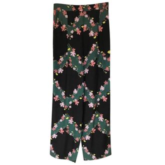 Emilio Pucci Silk Printed Trousers Size XS