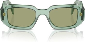 Prada Sunglasses Pr17 Ws 11 R10 E Green/Green Unisex